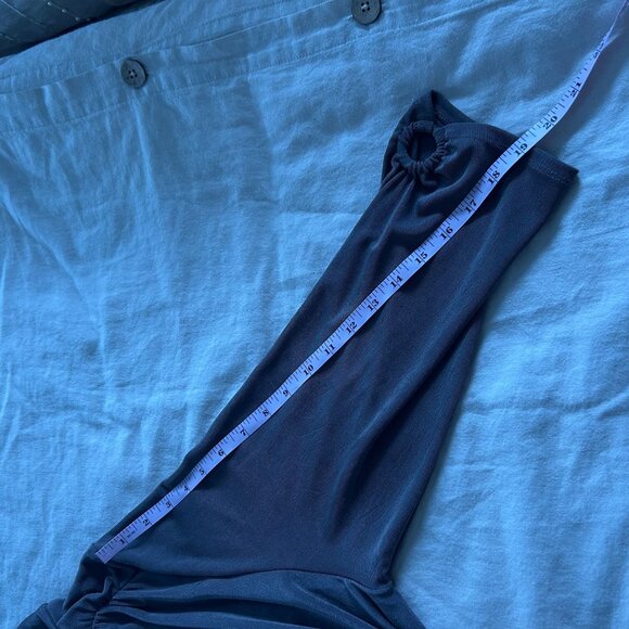 Chico's Charcoal Gray Open Cardigan - Picture 6 of 7